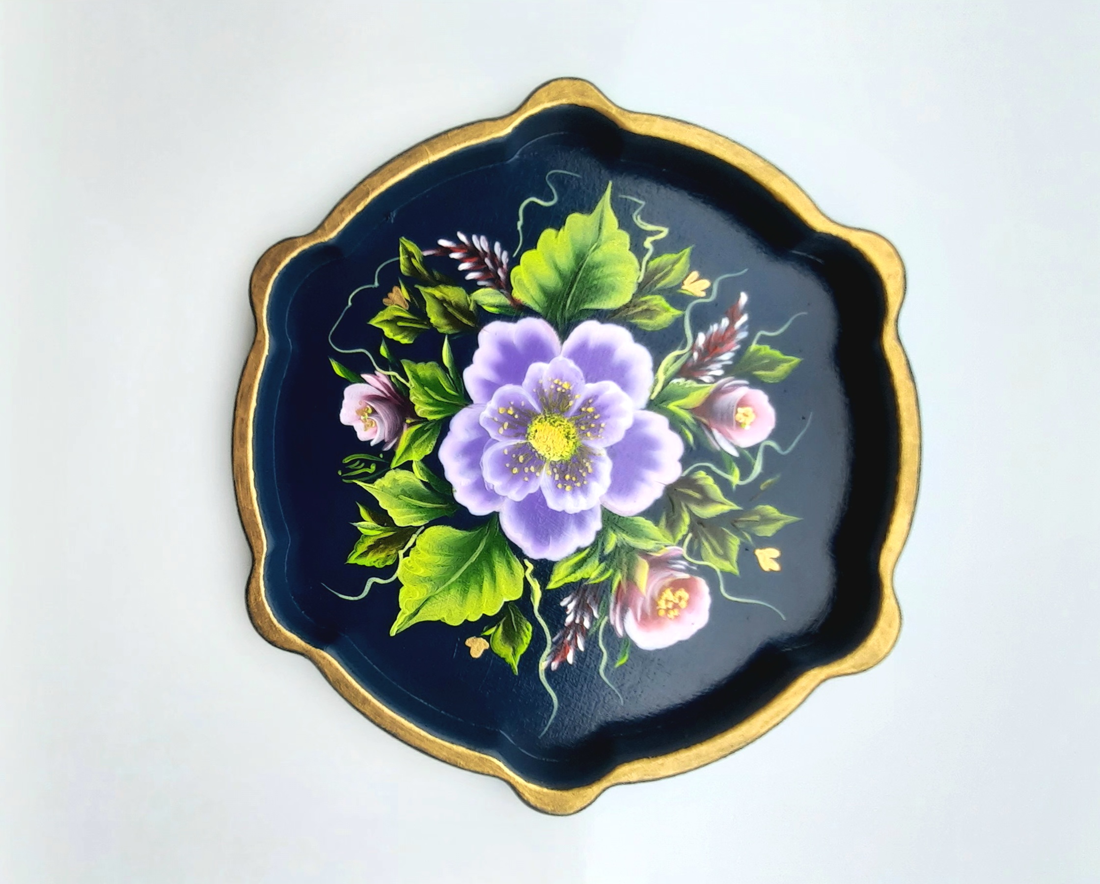 سینی چوبی نقاشی شده، ۲۲