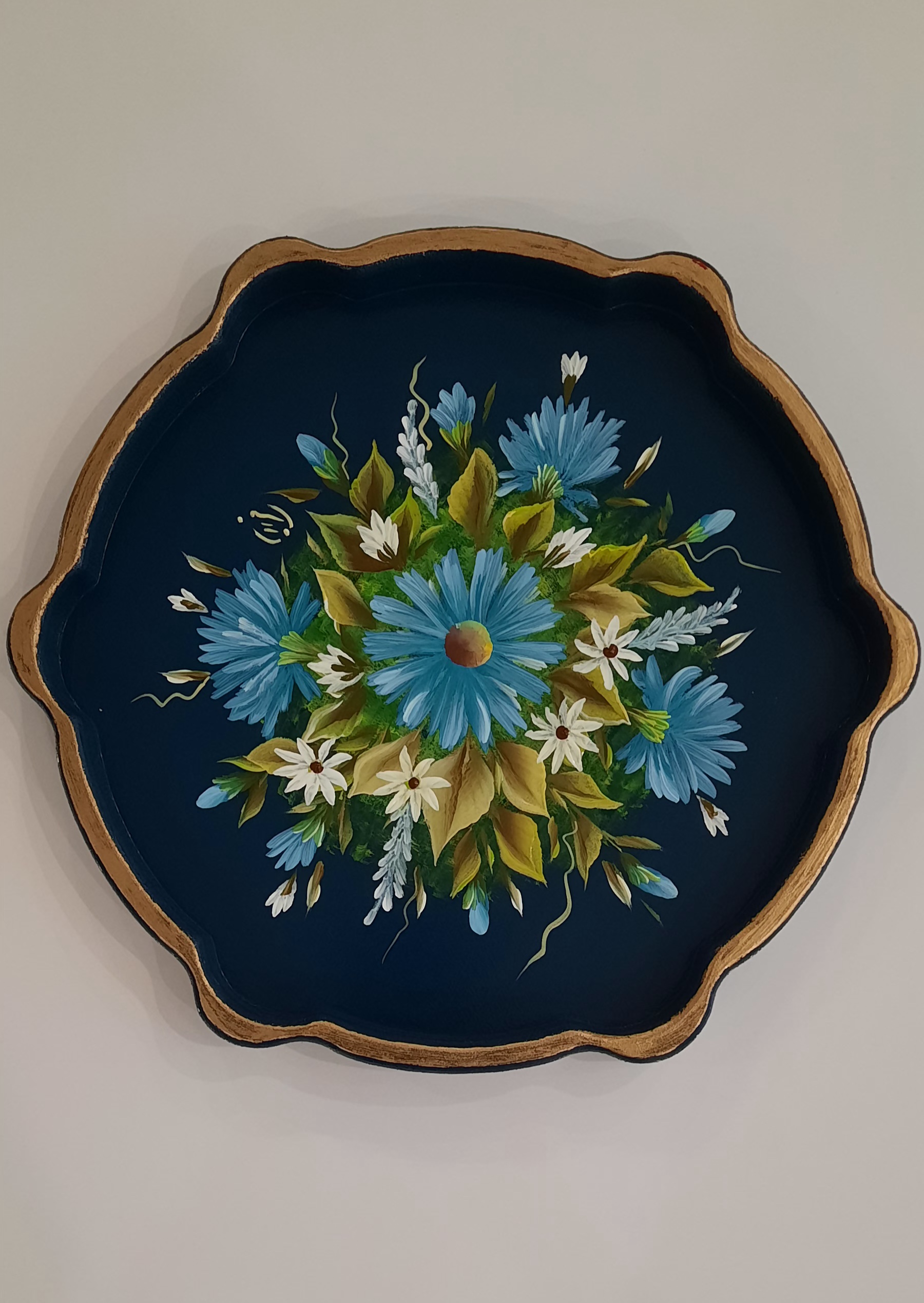 سینی چوبی نقاشی شده، ۲۵