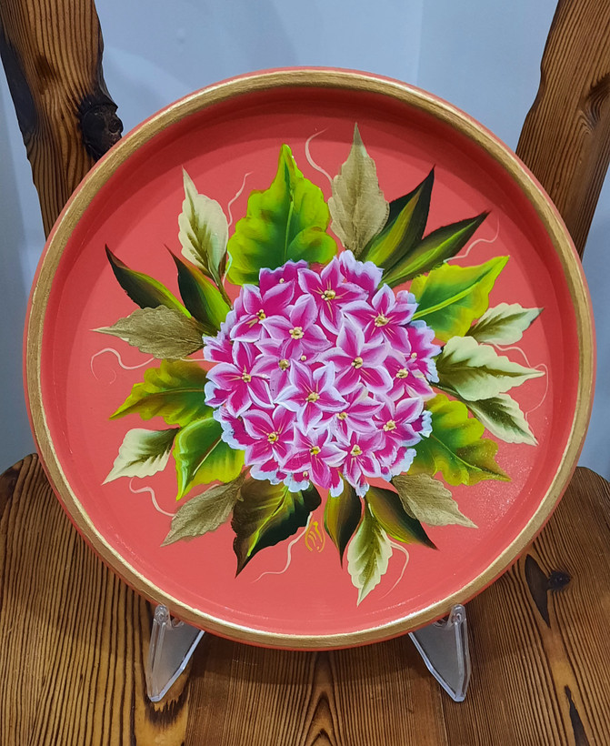 سینی چوبی نقاشی شده، 24