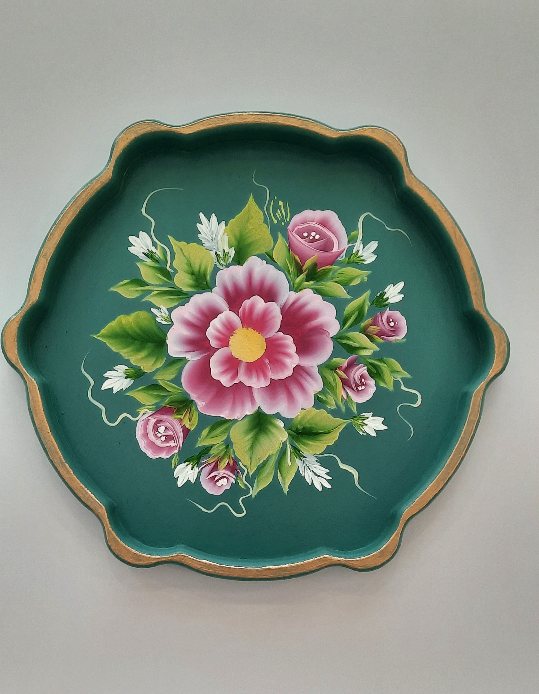 سینی چوبی نقاشی شده، ۲۵