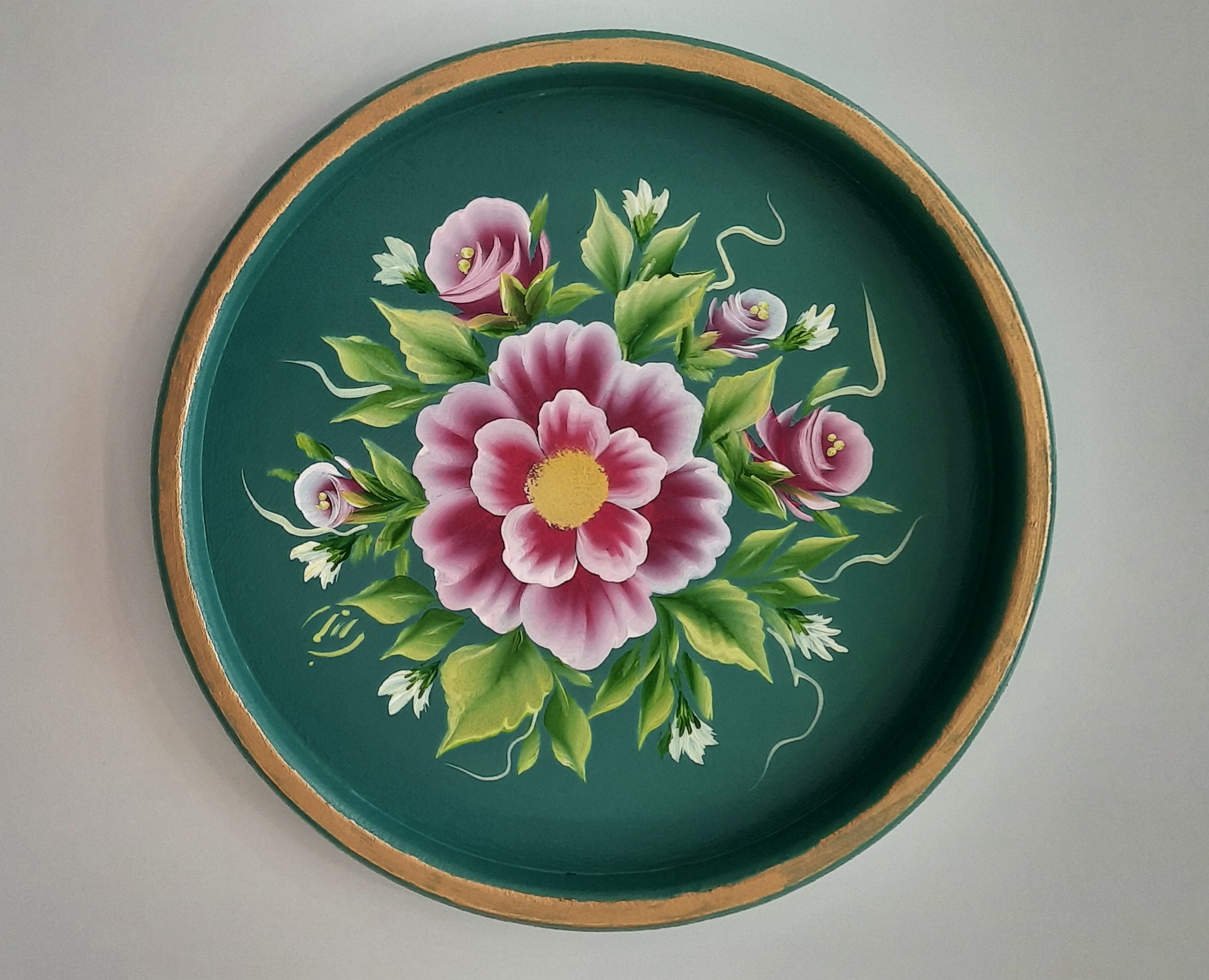 سینی چوبی نقاشی شده، ۲۲