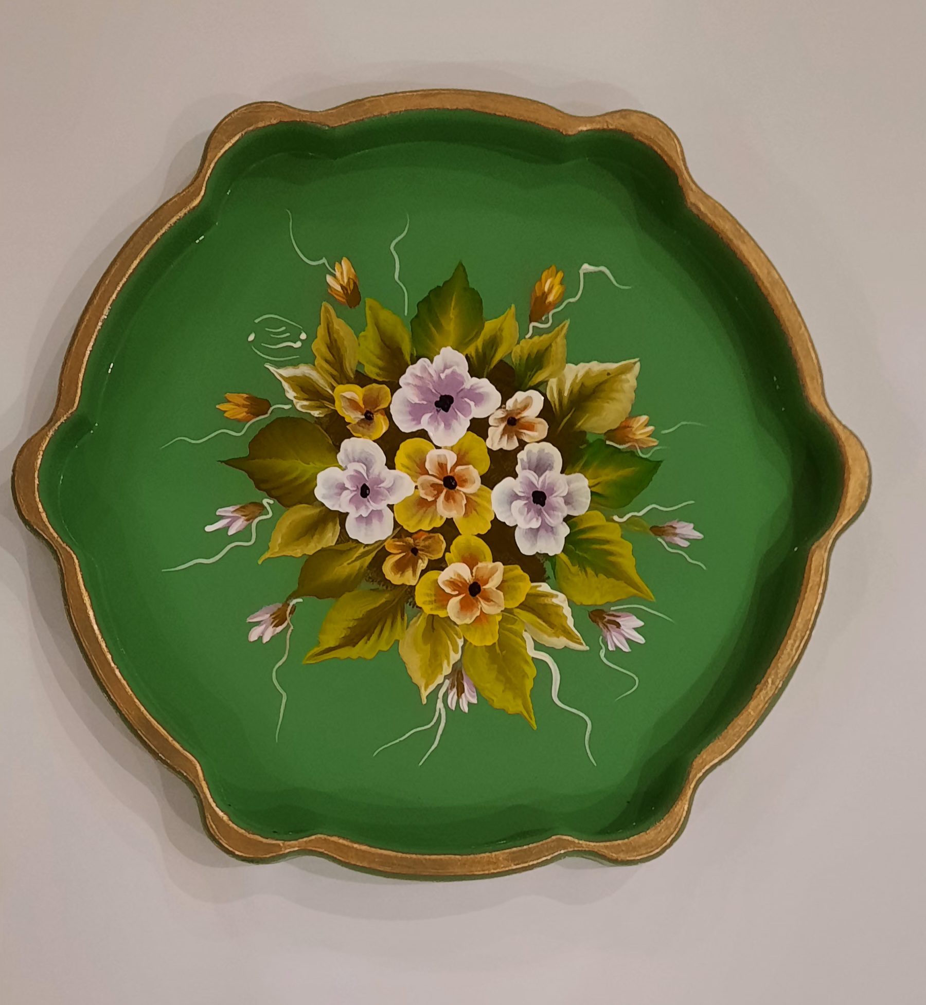 سینی چوبی نقاشی شده، ۲۵